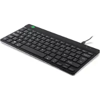 R-Go Tools Ergonomisch toetsenbord R-Go Compact Break, compact toetsenbord met pauzesoftware, AZERTY (BE), bedraad, zwart, Langallinen, USB, Näppäimen (RGOCOBEWDBL)