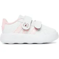 Adidas Urheilukengät 'GRAND COURT MINNIE CF I' samppanja / roosa / valkoinen