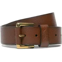 Ralph Lauren Pebbled Leather-Polo Keep Bt-Blt-Me - Brown - 34