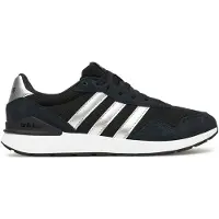 Adidas Matalavartiset tennarit 'Run 60s 4.0' musta / hopea