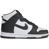 Nike Korkeavartiset tennarit 'Dunk Hi Retro' musta / valkoinen