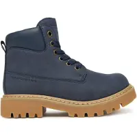Tommy Hilfiger Saappaat - Lace-Up - Sininen - - 32 - Saappaat