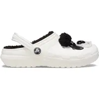 Crocs Classic Vuorelliset Pistokkaat, Panda/Chalk, 25-26