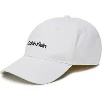 Calvin Klein Titlecase Embroidery Cap - White - ONE SIZE