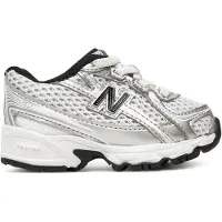 New Balance 740 Kids Bungee Lace - White - 22.5