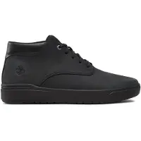 Timberland for man. TB0A5S5M0151 Seneca Bay lace-up low top leather trainers black (47.5), Flat, Laces, Casual