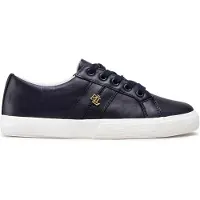 Ralph Lauren Janson Ii Nappa Leather Sneaker - Blue - 39