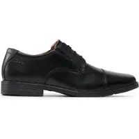 Clarks Tilden Cap - Black - 44.5