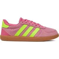 Adidas Matalavartiset tennarit 'Breaknet Sleek' neonvihreä / eosiini / tumma pinkki