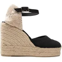 Castañer Espadrillo 'Carol' musta