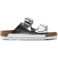 Birkenstock Arizona Soft Footbed - Silver - 39