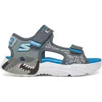 SKECHERS Sandaalit Valolla - Olento-Splash - Hiili Blue - - 29 - LED-kengät