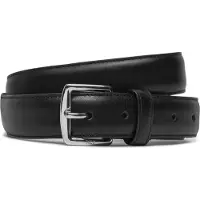 Ralph Lauren Smooth Leather-Smth Drs Blt-Csl-Sml - Black - 36