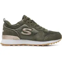 SKECHERS Matalavartiset tennarit oliivi / roosa