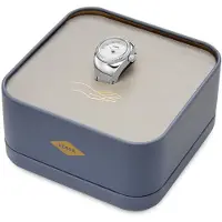Fossil Analoginen kello hopea