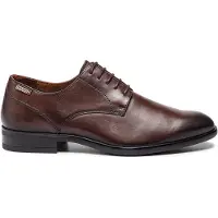 Pikolinos for man. M7J-4187 Bristol brown leather loafers (44), Flat, Laces, Casual