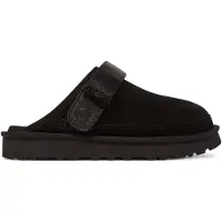 Ugg for man. 1166915 Goldencoast Clog II leather clogs black (40), Flat, Suede, Velcro, Casual