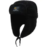 Alpha industries Alpha Teddy Hat - Black - ONE SIZE