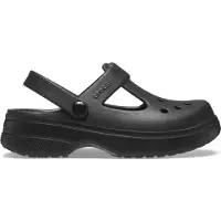 Crocs Classic Mary Jane Pistokkaat, Musta, 32-33
