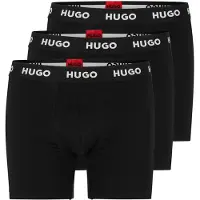 HUGO Boxerbr Triplet Pack - Black - M