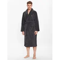 Ralph Lauren Bci Cotton/Terry-Lng-Rbe - Black - XXS/XS