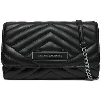Armani Exchange for woman. 9484814R74200020 Pocket Handbag black (OSFA), Casual, Party, Polyester