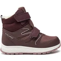 Viking Equip Defence Warm WP 2V Kestävät Vedenpitävät Kengät Grape/antique Rose 31 EU 31 EU Tytöt