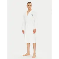 Emporio Armani for man. 7M000441_AF14014 White cotton terry towelling bathrobe (L), Homewear