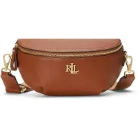 Ralph Lauren Vyölaukku 'MARCY' beige / konjakki / kulta