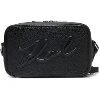 Karl Lagerfeld Skuare Crossbody-laukku 21 cm Musta