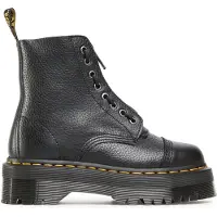 Dr. Martens for woman. 22564001 Sinclair leather boots black (43), 3 to 5 cm, Zip, Casual