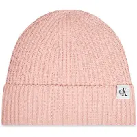 Calvin Klein Monogram Rib Beanie - Pink - L/XL