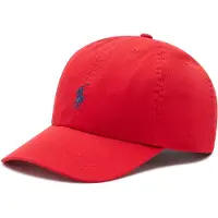 Ralph Lauren unisex. 323552489003 Red cotton chino cap (OSFA), Casual