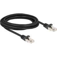 HQ Products 80189, 3 m, S/FTP (S-STP), RJ-50, RJ-50, Musta