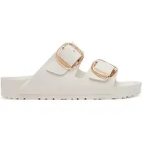 Birkenstock for woman. 1029651 Arizona Big Buckle EVA Sandals (Narrow Fit) white (41), Flat, Beachwear