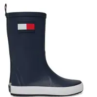 Tommy Hilfiger Flag Rubber Boots - Blue - 34/22CM