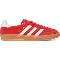 Adidas Originals Tennarit 'Gazelle Indoor' punainen / valkoinen