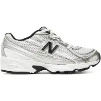 New Balance 740 Kids Bungee Lace - Silver - 28