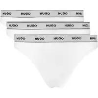 HUGO Triplet Thong Stripe - White - L