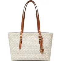 Michael Kors Md Ew Tz Tote - Cream - ONE SIZE