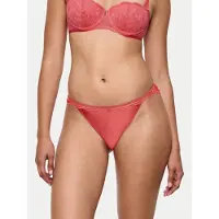 Triumph Crazy Stupid Love Highleg Tai - Coral - 44