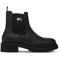 Tommy Hilfiger Tjw Chelsea Leather Boot - Black - 36