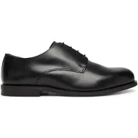 Calvin Klein Ess Rubber Derby Lth - Black - 46