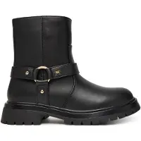 Tommy Hilfiger Booties Faux Leather - Black - 37/23.5CM