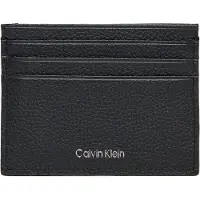 Calvin Klein Foil Emboss Cardholder - Black - ONE SIZE