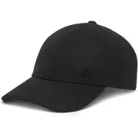 Calvin Klein Felt W Metal Plaque Cap - Black - ONE SIZE