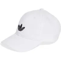 Adidas Originals Lippalakki 'Adicolor Classic Trefoil' musta / valkoinen
