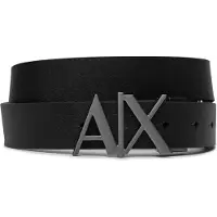Armani Exchange for man. 951017CC50543120 Leather belt black, navy (34), Casual, Classic