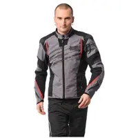 Rekurv E-11.01 tekstiilitakki Harmaa/Musta/Punainen Miehet, size 54