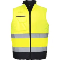 Portwest S267 Hi-Vis kaksivärinen lämpöliivi